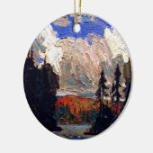 Thomson - Black Spruce in Autumn Keramisch Ornament (Links)