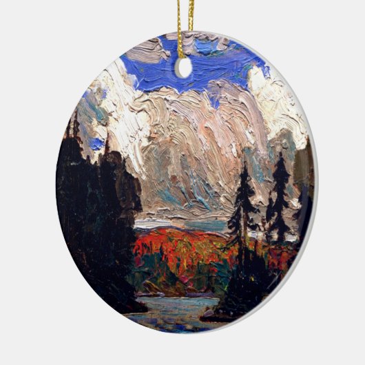 Thomson - Black Spruce in Autumn Keramisch Ornament (Links)