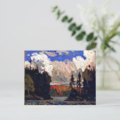 Thomson - Black Spruce in het najaar Briefkaart (Staand voorkant)