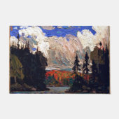 Thomson - Black Spruce in het najaar Deurmat (Voorkant)