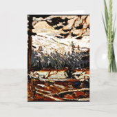 Thomson - Bosinterieur, Algonquin Park Kaart (Voorkant)