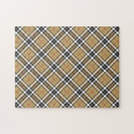 Thomson Camel Clan Tartan Pattern Legpuzzel (Horizontaal)