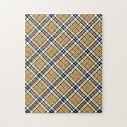 Thomson Camel Clan Tartan Pattern Legpuzzel (Verticaal)