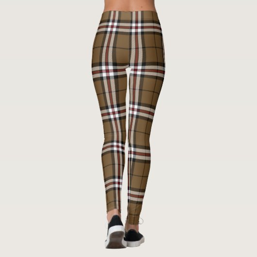 Thomson Camel Tartan Leggings (Achterkant)