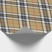 Thomson Camel Tartan Pattern Mode Cadeaupapier (Hoek)