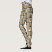 Thomson Camel Tartan Pset Pattern Family Kleiner Leggings (Links)