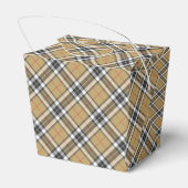 Thomson Camel Tartan Pset Pattern Family Mode Bedankdoosjes (Achterkant)