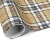 Thomson Camel Tartan Pset Pattern Family Mode Cadeaupapier (Rol Hoek)
