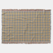 Thomson Camel Tartan Pset Pattern Family Mode Deken (Voorkant)
