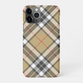 Thomson Camel Tartan Pset Pattern Family Mode iPhone Hoesje (Achterkant)
