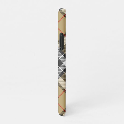Thomson Camel Tartan Pset Pattern Family Mode iPhone Hoesje (Rechterkant)