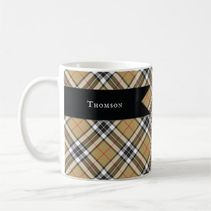 Thomson Camel Tartan Pset Pattern Family Mode Koffiemok