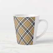 Thomson Camel Tartan Pset Pattern Family Mode Latte Mok (Rechts)