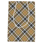 Thomson Camel Tartan Pset Pattern Family Mode Medium Cadeauzakje (Achterkant)