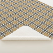 Thomson Camel Tartan Pset Pattern Family Mode Sherpa Deken (3/4)