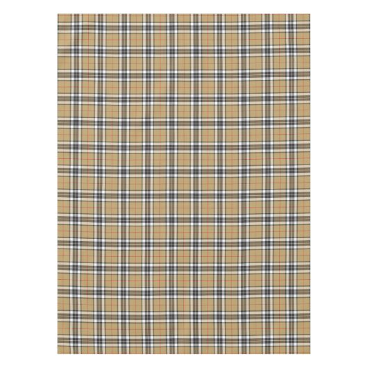 Thomson Camel Tartan Pset Pattern Family Mode Tafelkleed (Voorkant)