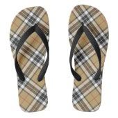 Thomson Camel Tartan Pset Pattern Family Mode Teenslippers (Voetbed)