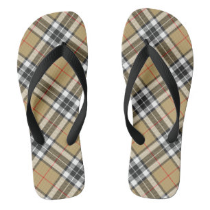 Thomson Camel Tartan Pset Pattern Family Mode Teenslippers
