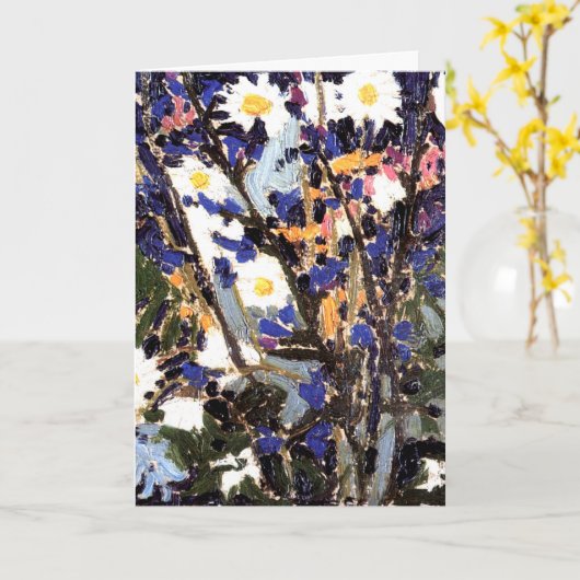 Thomson - Canadese wilde bloemen Kaart (Gele Bloem)