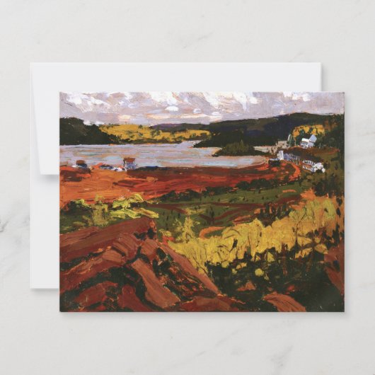 Thomson - Canoe Lake, Mowat Lodge Kaart (Voorkant)