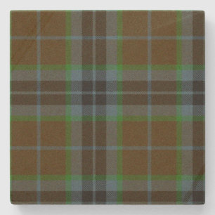 Thomson Clan Tartan Pset Stone Onderzetter