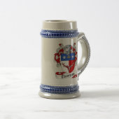 Thomson Coat of Arms Stein - Family Crest Bierpul (Voorkant rechts)
