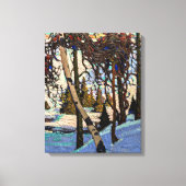 Thomson - Early Snow Canvas Afdruk (Voorkant)