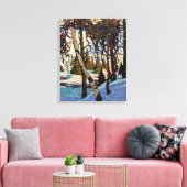 Thomson - Early Snow Canvas Afdruk (Insitu (Woonkamer))