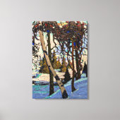 Thomson - Early Snow Canvas Afdruk (Voorkant)