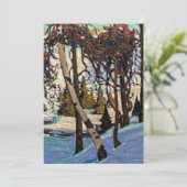 Thomson - Early Snow Kaart (Staand voorkant)