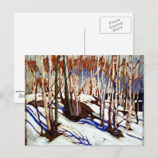 Thomson - Early Spring, Canoe Lake Briefkaart (Voorkant / Achterkant)