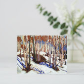 Thomson - Early Spring, Canoe Lake, Briefkaart (Staand voorkant)