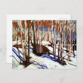 Thomson - Early Spring, Canoe Lake, Briefkaart (Voorkant / Achterkant)