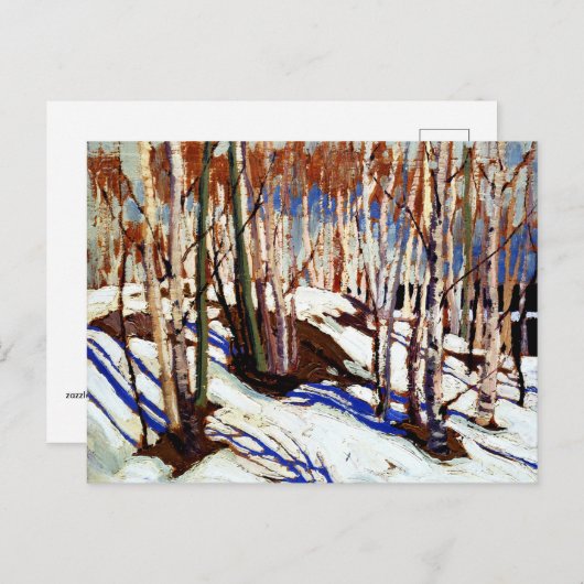 Thomson - Early Spring, Canoe Lake, Briefkaart (Voorkant / Achterkant)
