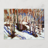 Thomson - Early Spring, Canoe Lake, Briefkaart (Voorkant)