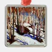 Thomson - Early Spring, Canoe Lake Metalen Ornament (Voorkant)