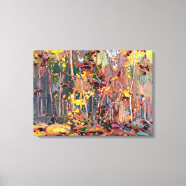 Thomson - Esdoornboompjes Canvas Afdruk