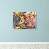 Thomson - Esdoornboompjes Canvas Afdruk (Insitu (Houten vloer))