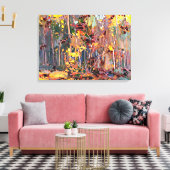 Thomson - Esdoornboompjes Canvas Afdruk (Insitu (Woonkamer))