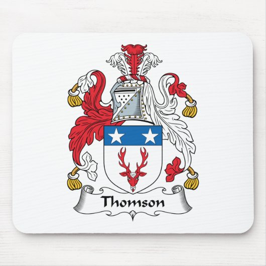Thomson Family Crest Muismat (Voorkant)