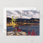 Thomson - Herfst, Algonquin Park, 1916 Briefkaart (Voorkant / Achterkant)