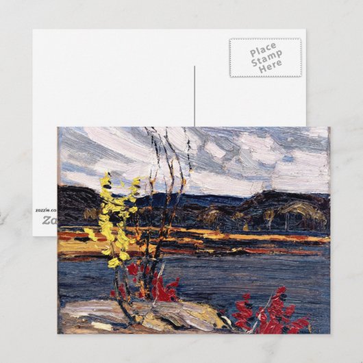 Thomson - Herfst, Algonquin Park, 1916 Briefkaart (Voorkant / Achterkant)