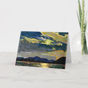 Thomson - Hot Summer Moonlight, fijn kunstschilder Kaart