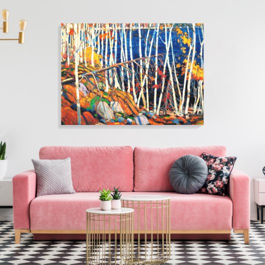 Thomson - In het Noorden Canvas Afdruk (Insitu (Woonkamer))