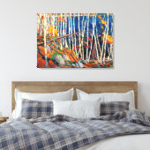 Thomson - In het Noorden Canvas Afdruk (Insitu (Slaapkamer))