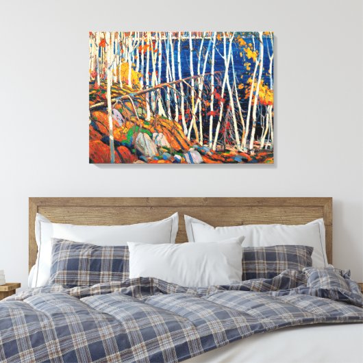 Thomson - In het Noorden Canvas Afdruk (Insitu (Slaapkamer))