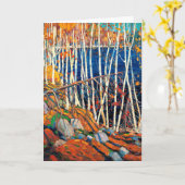 Thomson - In het Noorden, mooi kunstschilderij Kaart (Gele Bloem)