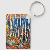 Thomson - In het Noorden, mooi kunstschilderij Sleutelhanger (Achterkant)