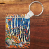 Thomson - In het Noorden, mooi kunstschilderij Sleutelhanger (Achterkant)