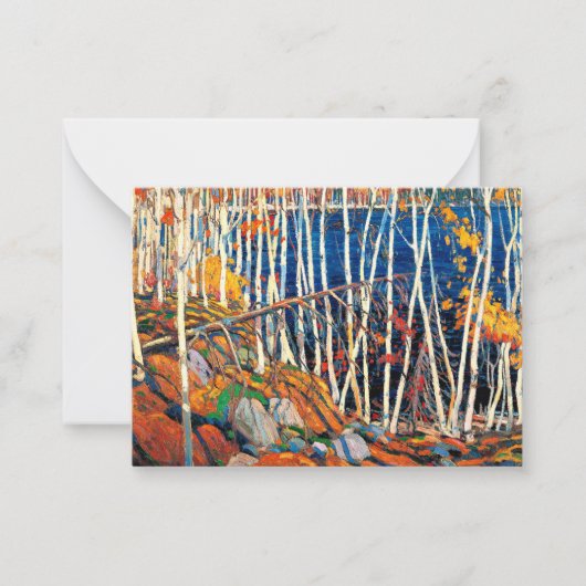 Thomson - In het Noorden Notitiekaartje (Voorkant)